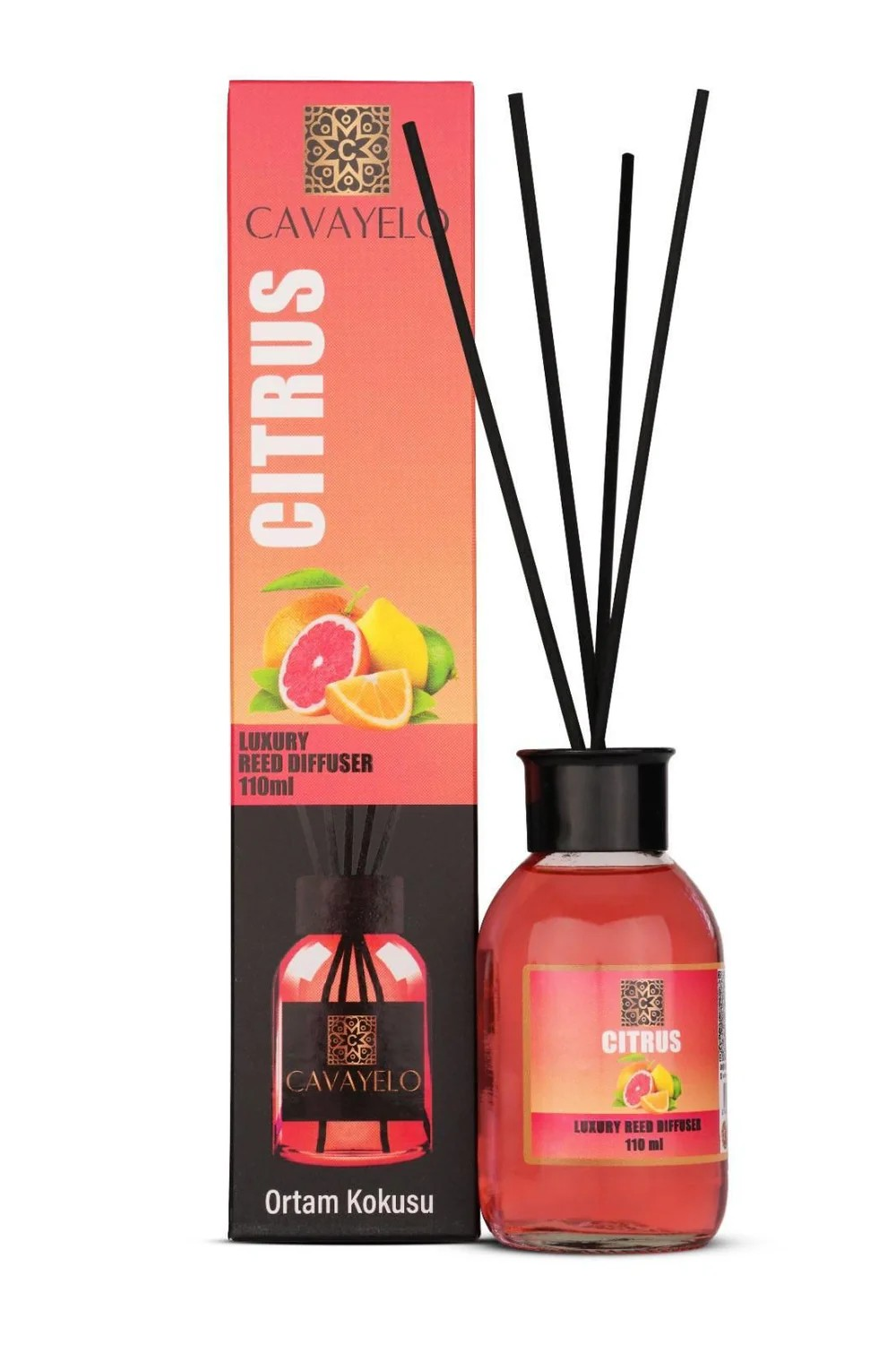 Cavayelo Luxury Reed Diffuser Citrus