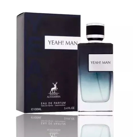 YEAH MEN EDP - 100ML (3.40z) BY ALHAMBRA
