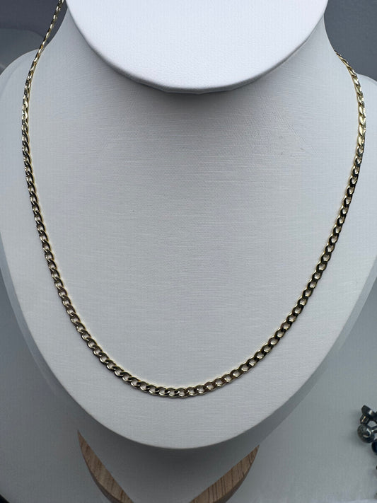 Cadena cubana 14k