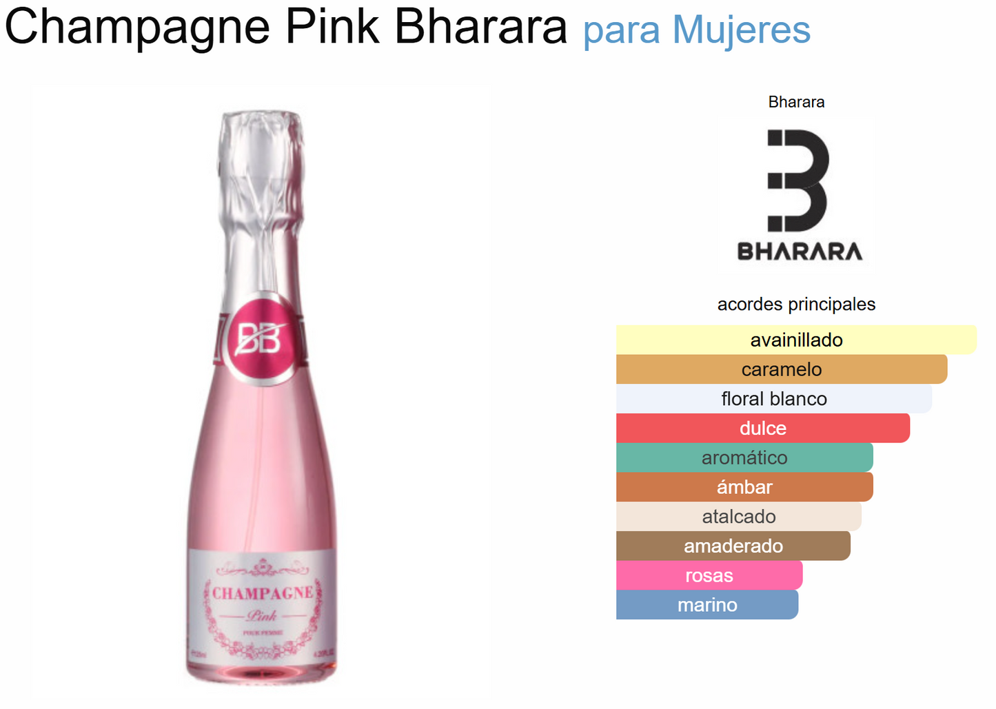 CHAMPAGNE PINK WOMEN EDP - 100ML (3.30z) BY BHARARA