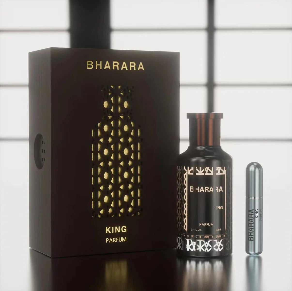 BHARARA KING PARFUM MEN EDP - 100ML (3.40z)