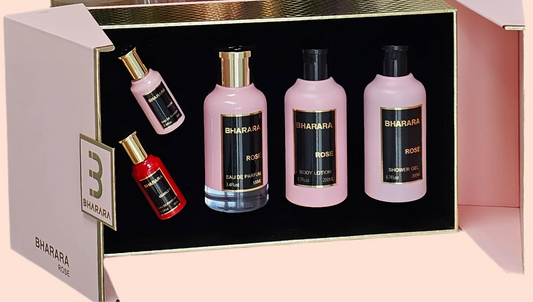 Bharara ROSE Luxury Gift Set 5 PC 3.4 Oz